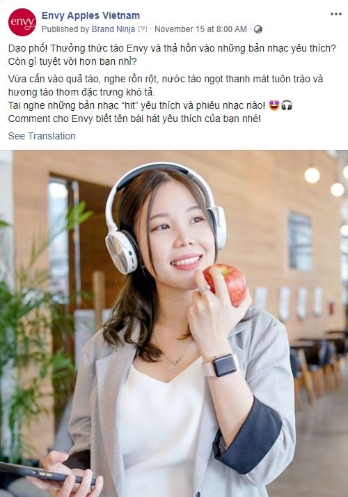 Food and beverage social media case study vietnam